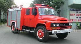 东风尖头140水罐消防车3.5吨图片